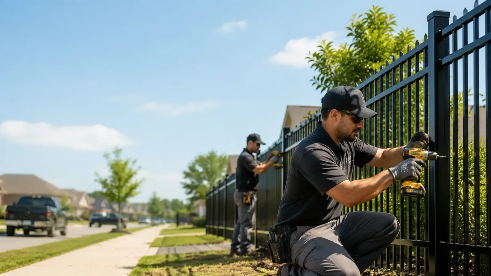 Metal Fence Installation in Goodyear, AZ